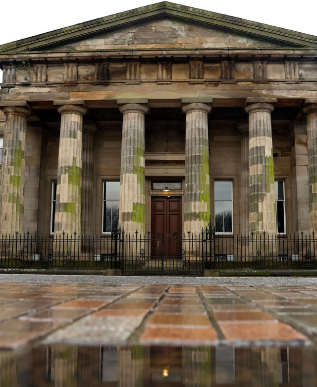 A medico-legal cardiology report with ECG traces and imaging records prepared for a Glasgow-based case under Scottish civil procedure.