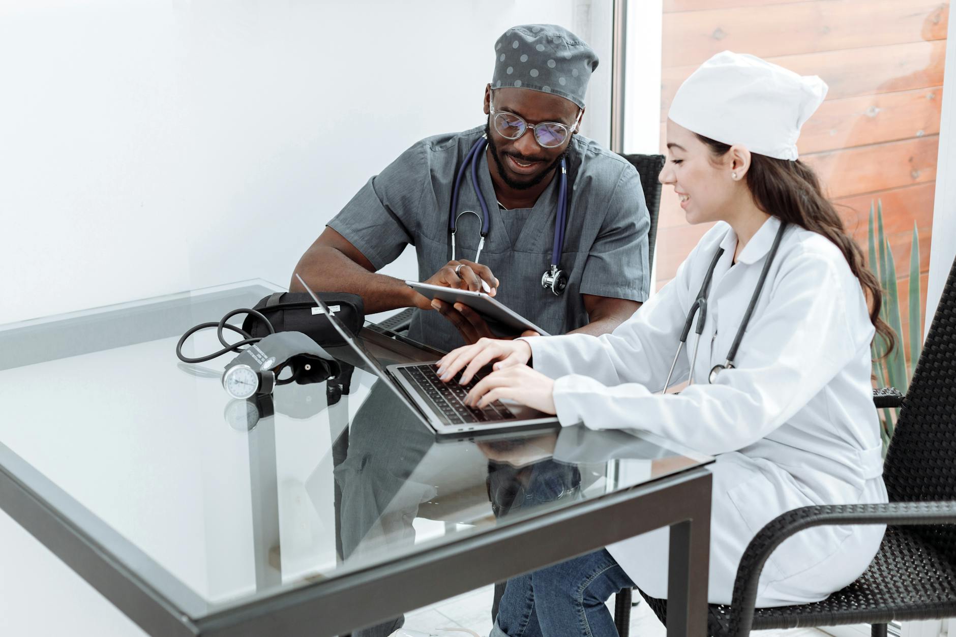 Cardiologist reviewing cardiac MRI for cardiomyopathy assessment