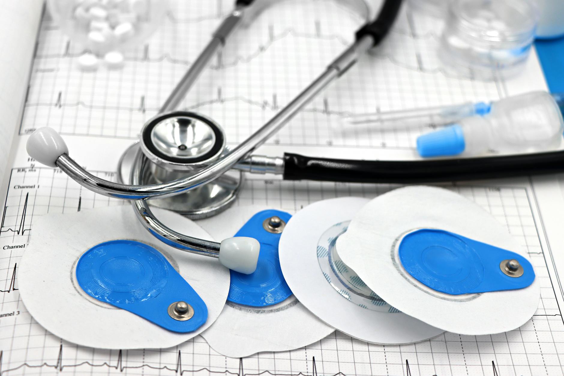 Combined breach and causation report on a desk with stethoscope