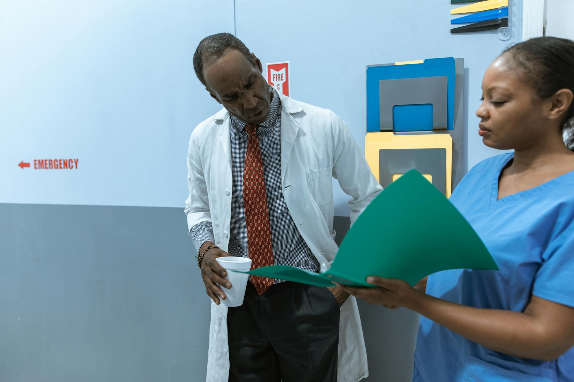 Joint statement document with cardiology expert signatures