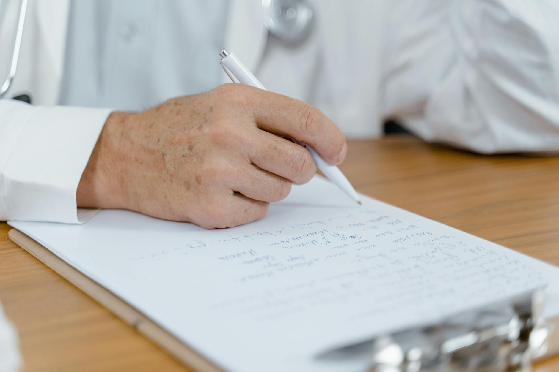 A UK solicitor discusses a cardiology negligence claim with a client - showing the role of avoiding common pitfalls in case preparation.